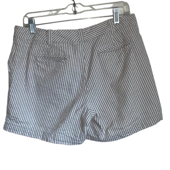 Sandro 100% Cotton Seersucker Shorts GUC Size 8 GUC - Picture 2 of 5